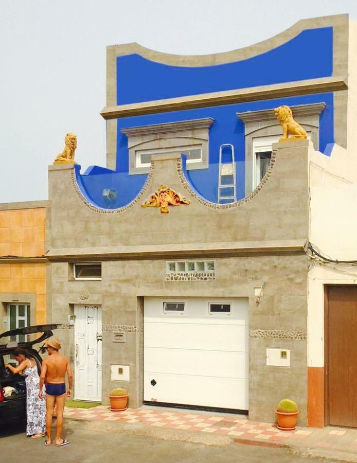 Galdar Penthouse Over The Sea! Sardina ภายนอก รูปภาพ